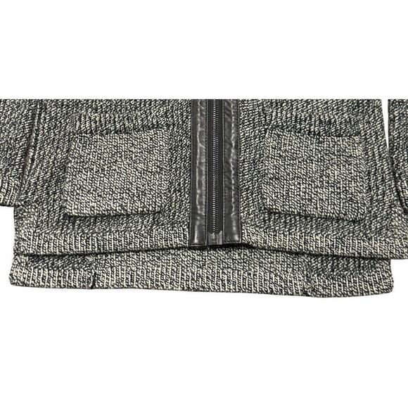 Rag & Bone Jackie Wool Gray Knit Zip Jacket SzXXS - Picture 10 of 11